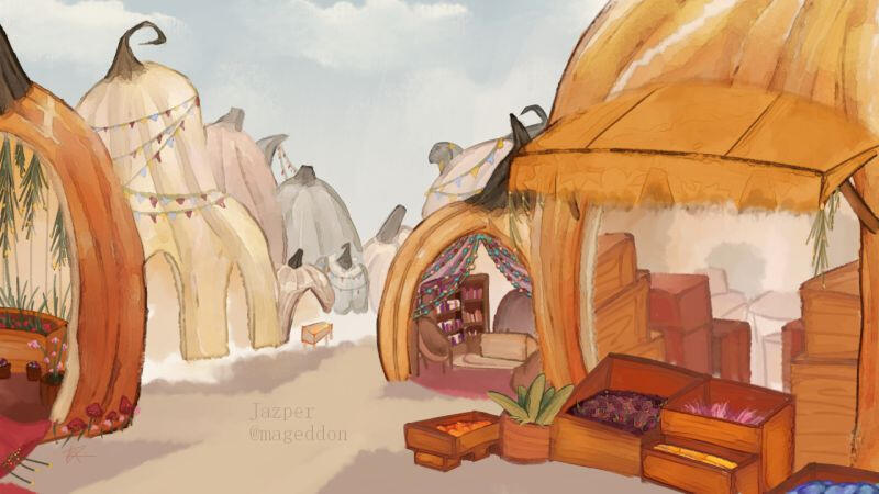 Unfinished Gourd Village; 2024