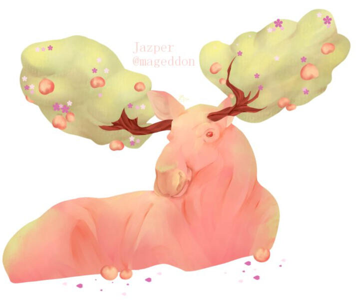 Peach Moose; 2022